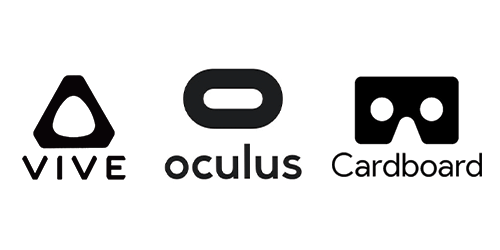 Vive, Oculus, Cardboard